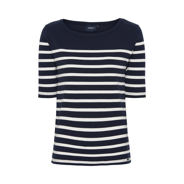 Sea Ranch Maj T-shirt Long Sleeve Tee 4008 SR Navy/Pearl