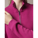 Sea Ranch Manuela Half Zip Sweats 3053 Sangria