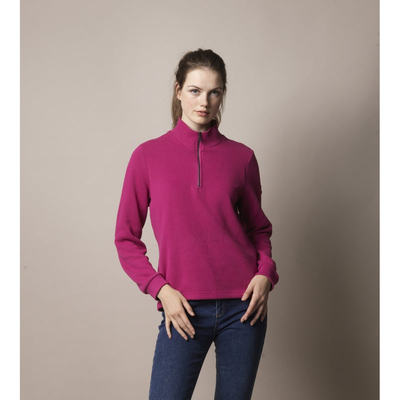 Sea Ranch Manuela Half Zip Sweats 3053 Sangria