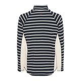 Sea Ranch Marisa Half Zip Long Sleeve Tee 4008 SR Navy/Pearl