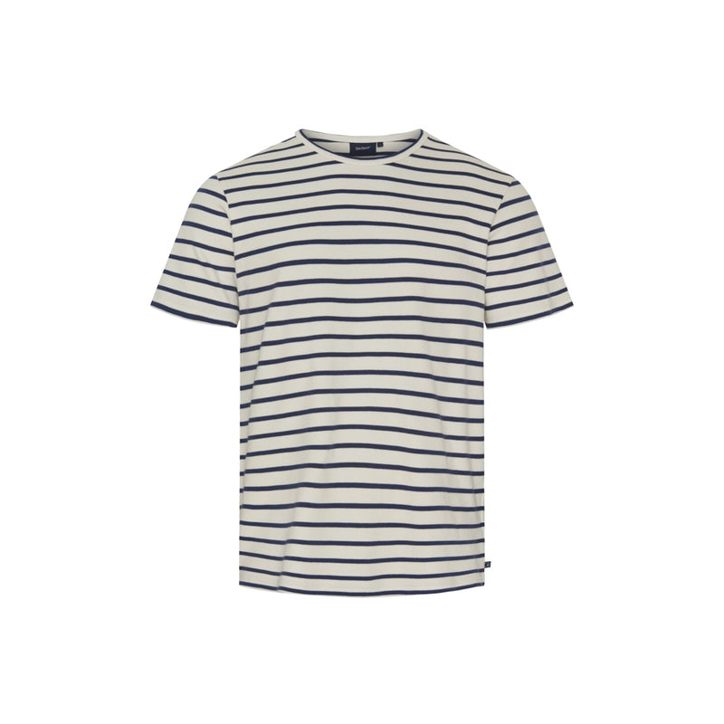 Sea Ranch Marstal Tee Short Sleeve Tee 1009 Ecru/SR Navy