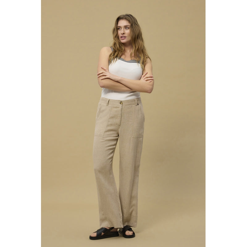 Redgreen Women Marta Pants Pants and Shorts 024 Mid Sand