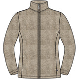 Sea Ranch Marta Zip Cardigan Sweats 1978 Castanho