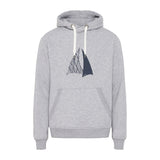 Sea Ranch Mik Hood Sweat Sweats 9014 Grey Melange