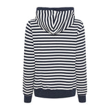 Sea Ranch Molly Sweat Hoodie Sweats 1006 Pearl/SR Navy