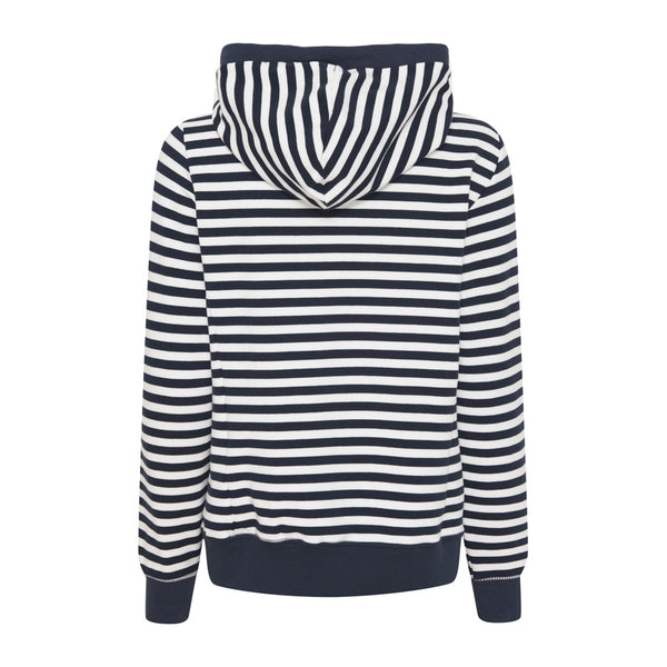 Sea Ranch Molly Sweat Hoodie Sweats 1006 Pearl/SR Navy