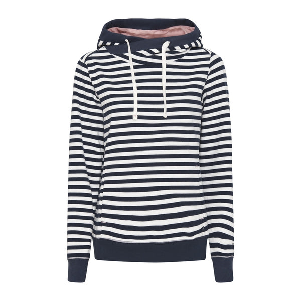 Sea Ranch Molly Sweat Hoodie Sweats 1006 Pearl/SR Navy