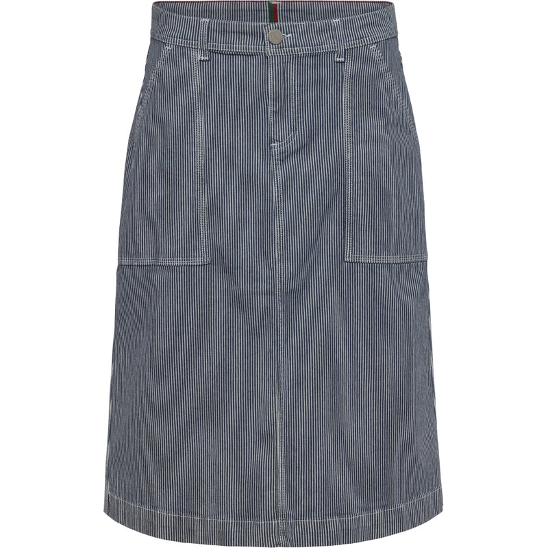 Redgreen Women Nadine Skirt Skirts 166 Denim Stripe