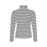 Sea Ranch Natasha Long Sleeve Tee 1006 Pearl/SR Navy