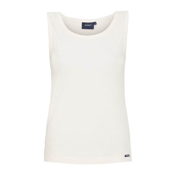 Sea Ranch Neel Tank Top Short Sleeve Tee 1001 Pearl