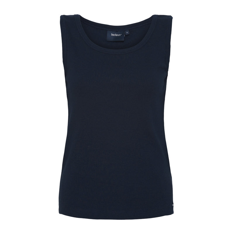 Sea Ranch Neel Tank Top Short Sleeve Tee 4000 SR Navy