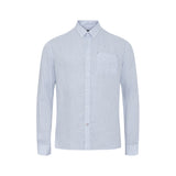 Sea Ranch Neil Linen Shirt with pocket Shirts 4032 Powder Blue