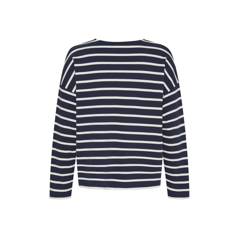 Sea Ranch Nessie Long Sleeve Tee 4008 SR Navy/Pearl