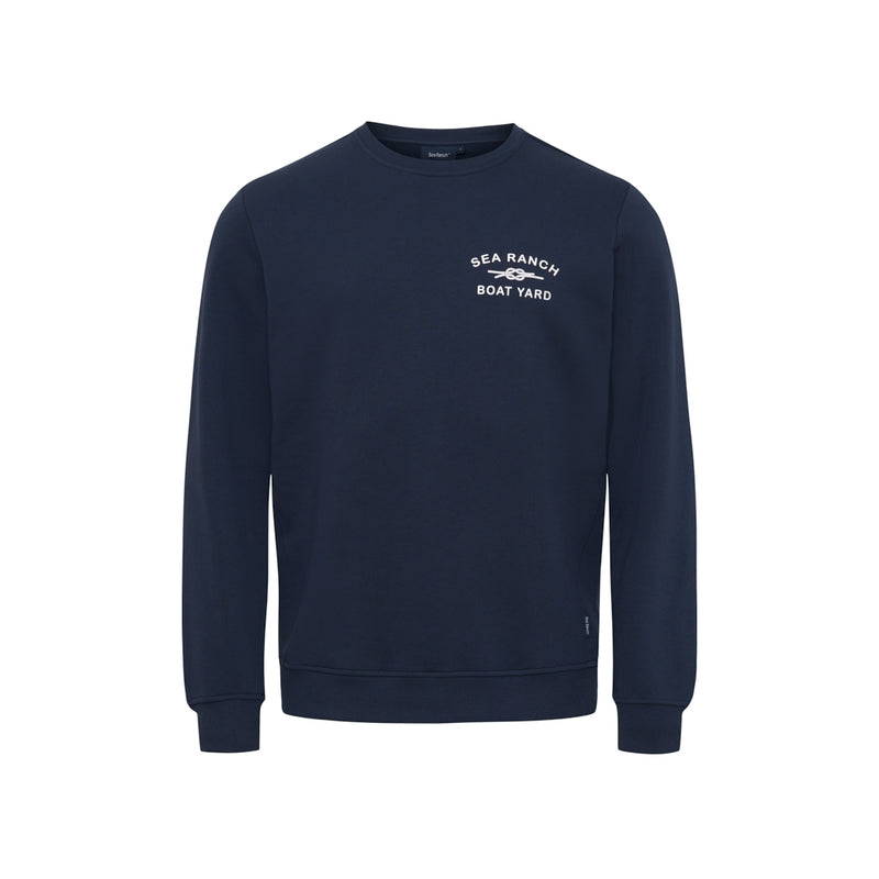 Sea Ranch Niklas Crew Neck Sweat Sweats 4000 SR Navy