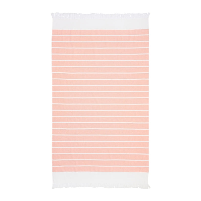 Sea Ranch Nissi Beach Towel Towels 2507 Bright Orange / White