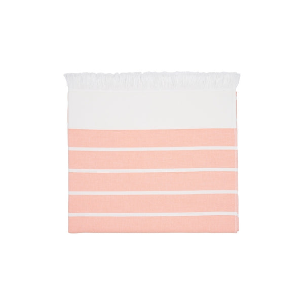Sea Ranch Nissi Beach Towel Towels 2507 Bright Orange / White