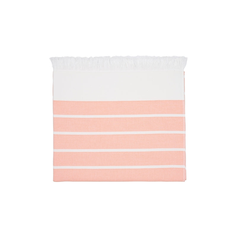 Sea Ranch Nissi Beach Towel Towels 2507 Bright Orange / White