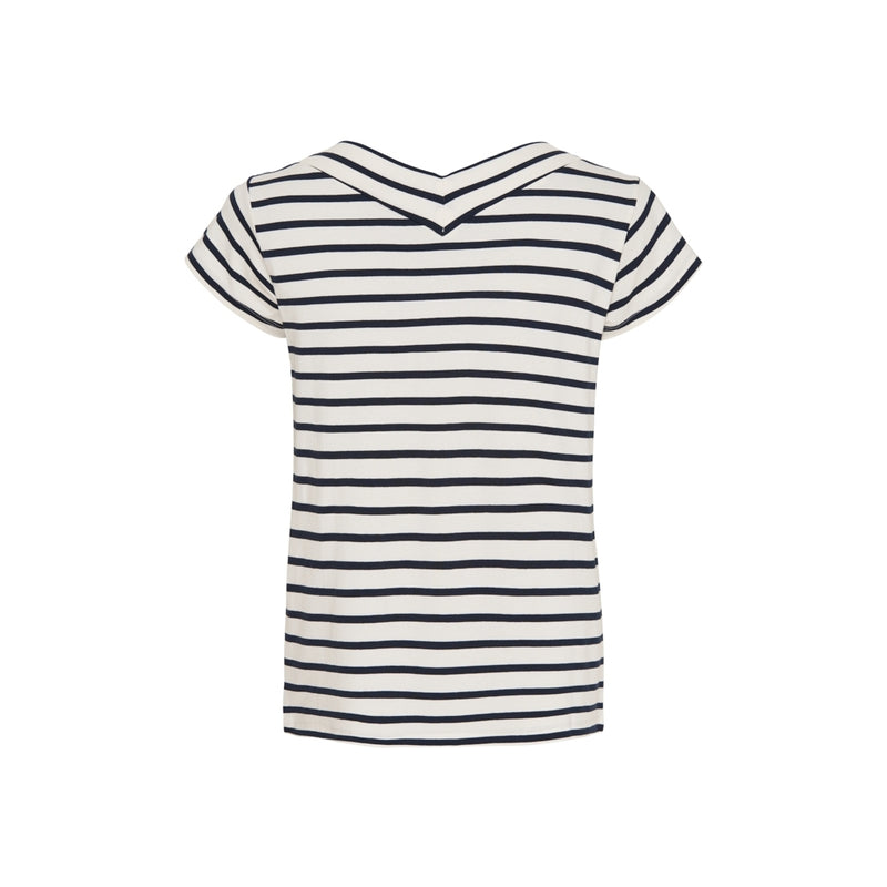 Sea Ranch Noa Tee Short Sleeve Tee 1073 Pearl/Dark Navy