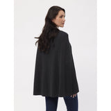 Redgreen Women Noemi strikket poncho Knit 499 Black Melange