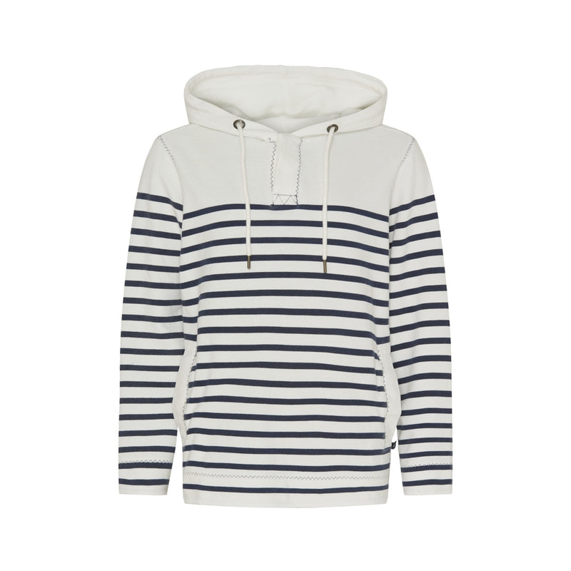 Sea Ranch Noreen Sweatshirt Sweats 1006 Pearl/SR Navy