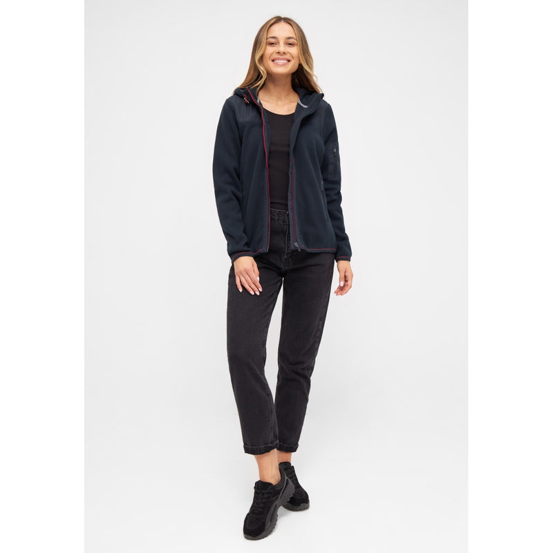 Sea Ranch Olivia Hooded Fleece Fleece 4001 Dark Navy