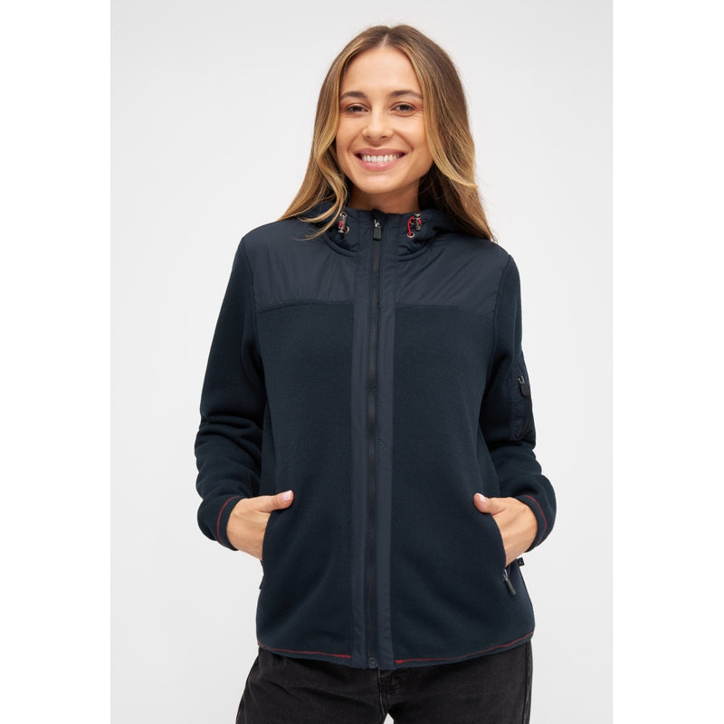 Sea Ranch Olivia Hooded Fleece Fleece 4001 Dark Navy