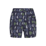 Sea Ranch Palm Printed Swimshorts Swim Shorts 4000 SR Navy