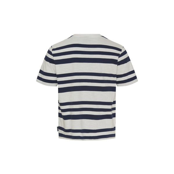 Sea Ranch Pascal T-shirt Short Sleeve Tee 1006 Pearl/SR Navy