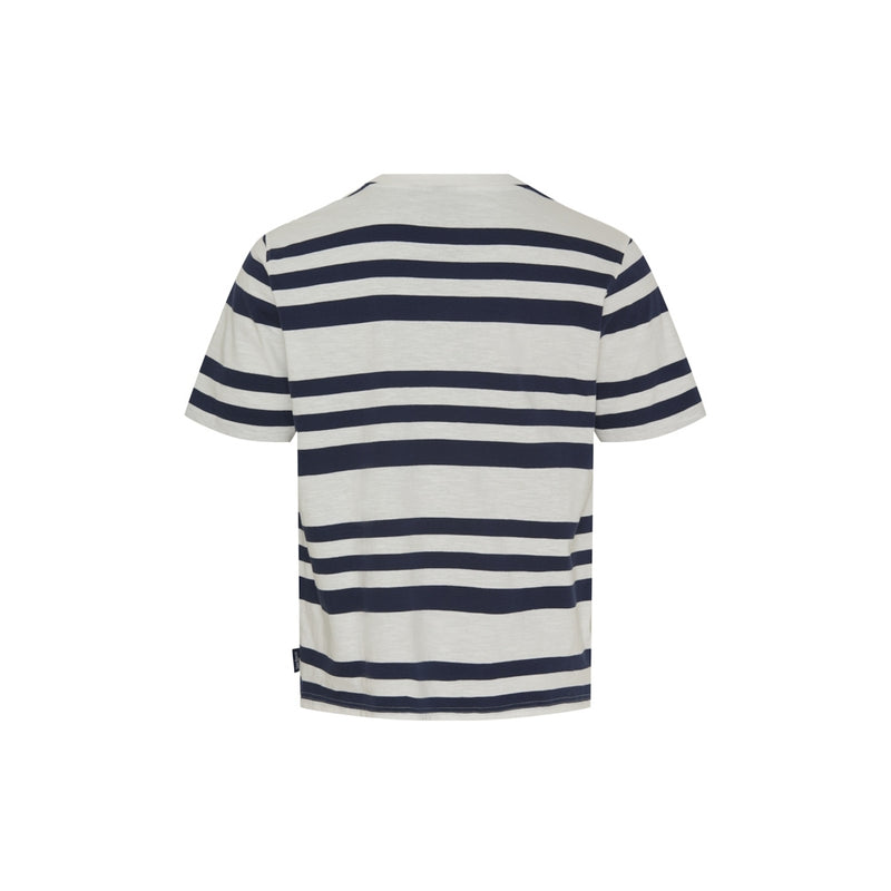 Sea Ranch Pascal T-shirt Short Sleeve Tee 1006 Pearl/SR Navy