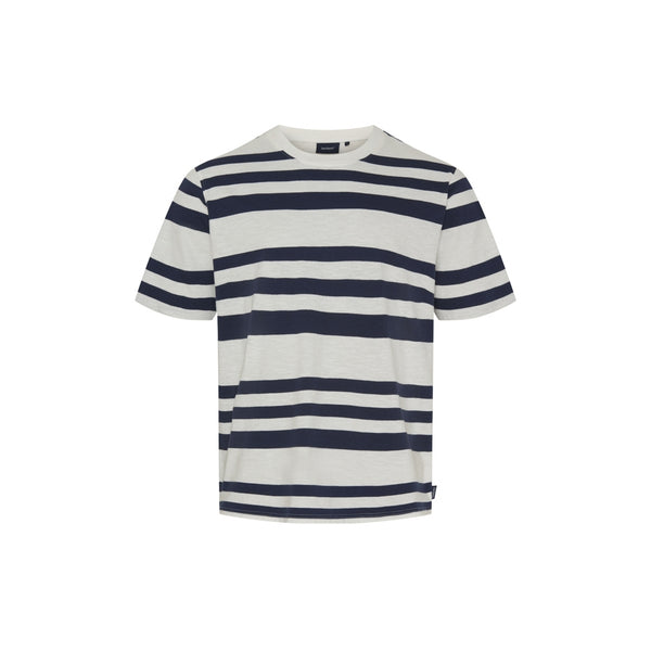 Sea Ranch Pascal T-shirt Short Sleeve Tee 1006 Pearl/SR Navy