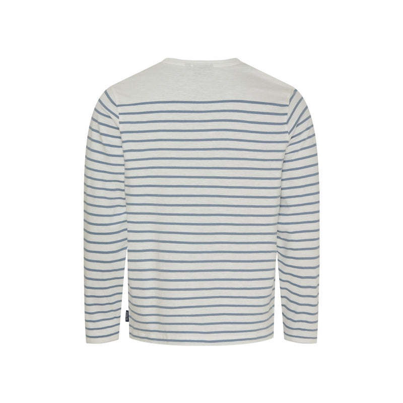 Sea Ranch Pauli Tee Long Sleeve Tee 1109 Pearl / Dusty Blue