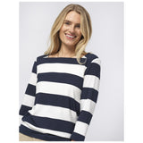 Sea Ranch Piper Long Sleeve Tee 4005 Dark Navy/Pearl