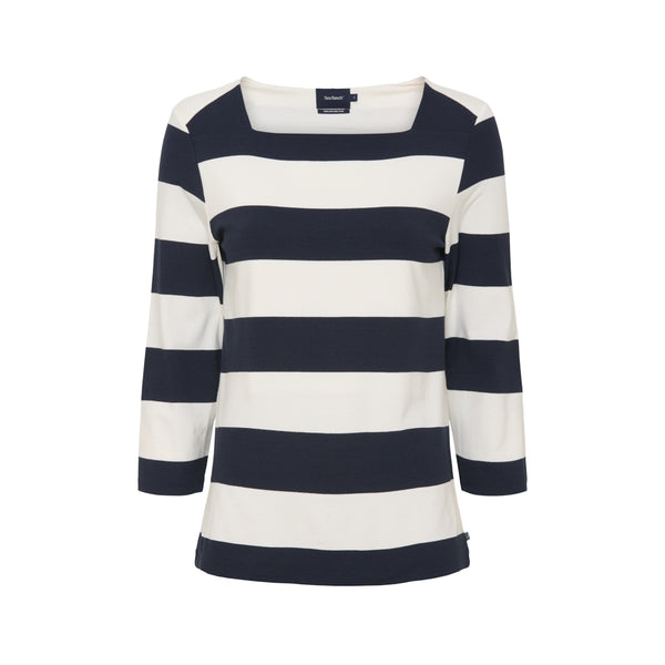 Sea Ranch Piper Long Sleeve Tee 4005 Dark Navy/Pearl