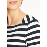 Sea Ranch Piper Long Sleeve Tee 4008 SR Navy/Pearl