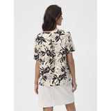 Redgreen Women RG_Aleah Blouse 321 Ecru Pattern