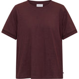 Redgreen Women RG_Cami Short Sleeve Tee 085 Plum