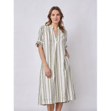 Redgreen Women RG_Delaney Dresses / Shirts 173 Light Green Stripe