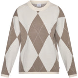 Redgreen Women RG_Kaja Knit 321 Ecru Pattern