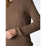 Redgreen Women RG_Klara Knit 429 Dark Brown Melange
