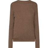 Redgreen Women RG_Klara Knit 429 Dark Brown Melange