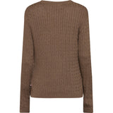 Redgreen Women RG_Klara Knit 429 Dark Brown Melange