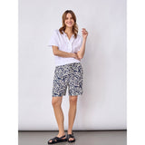 Redgreen Women RG_Liva Pants and Shorts 368 Navy Pattern