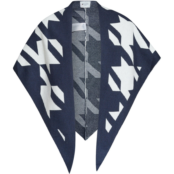 Redgreen Women RG_Rikka Scarf 369 Dark Navy Pattern