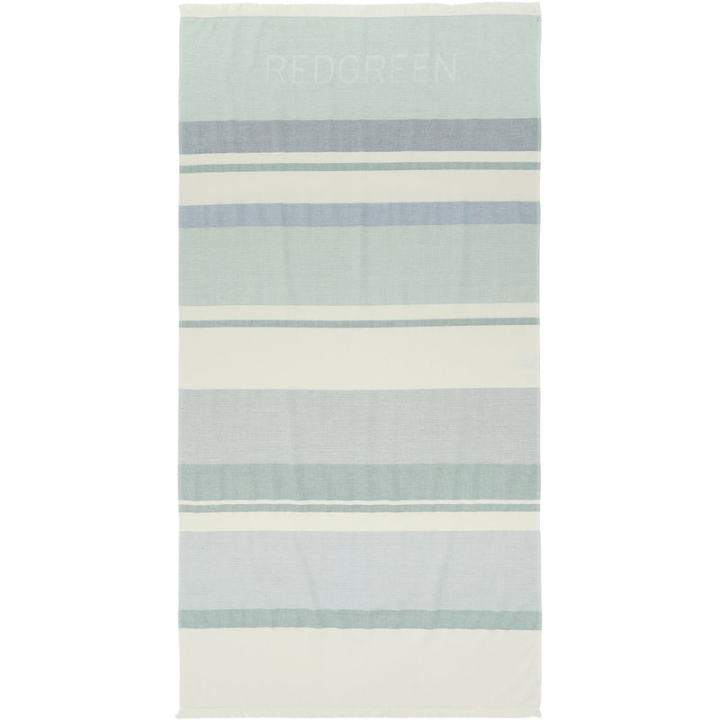 Redgreen Women Rebekka Towel Towels 161 Sky Blue Stripe