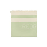 Redgreen Women Regitze Towel Towels 170 Green Pastel Stripe