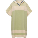 Redgreen Women Rinna Poncho Towels 170 Green Pastel Stripe