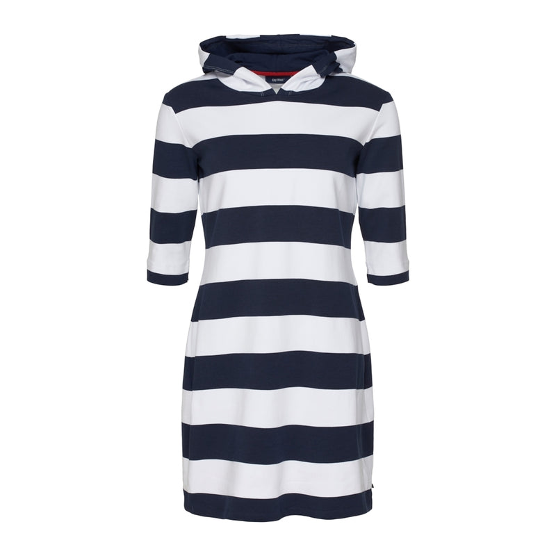 Sea Ranch Ronja Striped 3/4 Sleeve Sweat Dress Dresses / Shirts 4008 SR Navy/Pearl