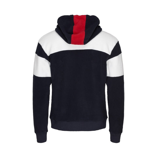 Sea Ranch Ross Striped Teddy Jacket Fleece 4005 Dark Navy/Pearl