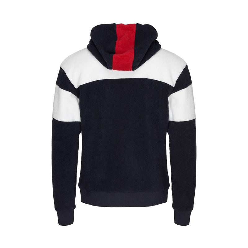 Sea Ranch Ross Striped Teddy Jacket Fleece 4005 Dark Navy/Pearl