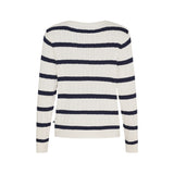 Sea Ranch SR_Kira Knit 1006 Pearl/SR Navy